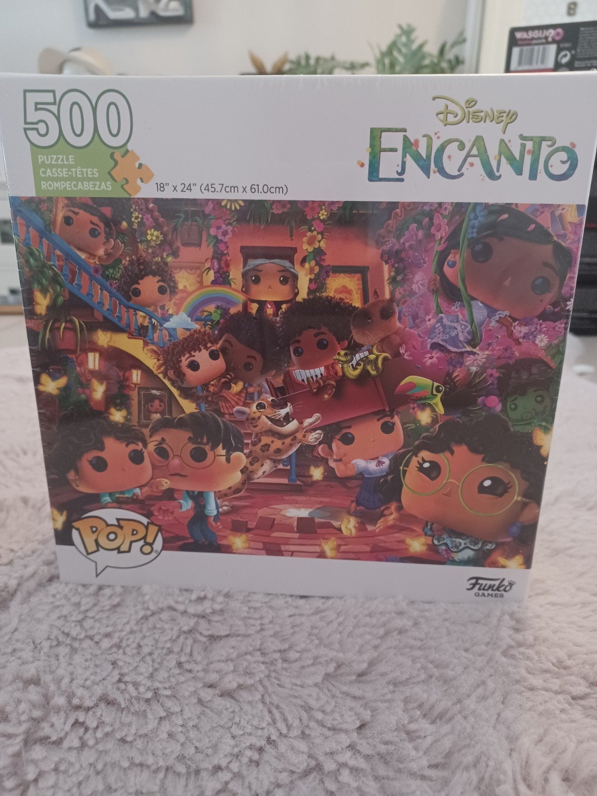2x 500 stukjes puzzels: Wasgij Express & Funko Pop Encanto, Ophalen, 500 t/m 1500 stukjes, Nieuw, Legpuzzel