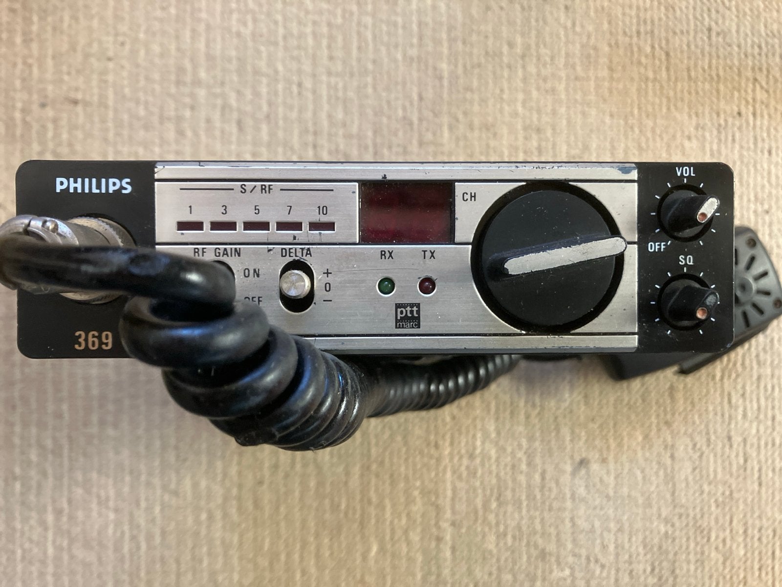 Philips 27 MC Bakkie - Retro CB Radio (Werkend), Ophalen of Verzenden, Gebruikt