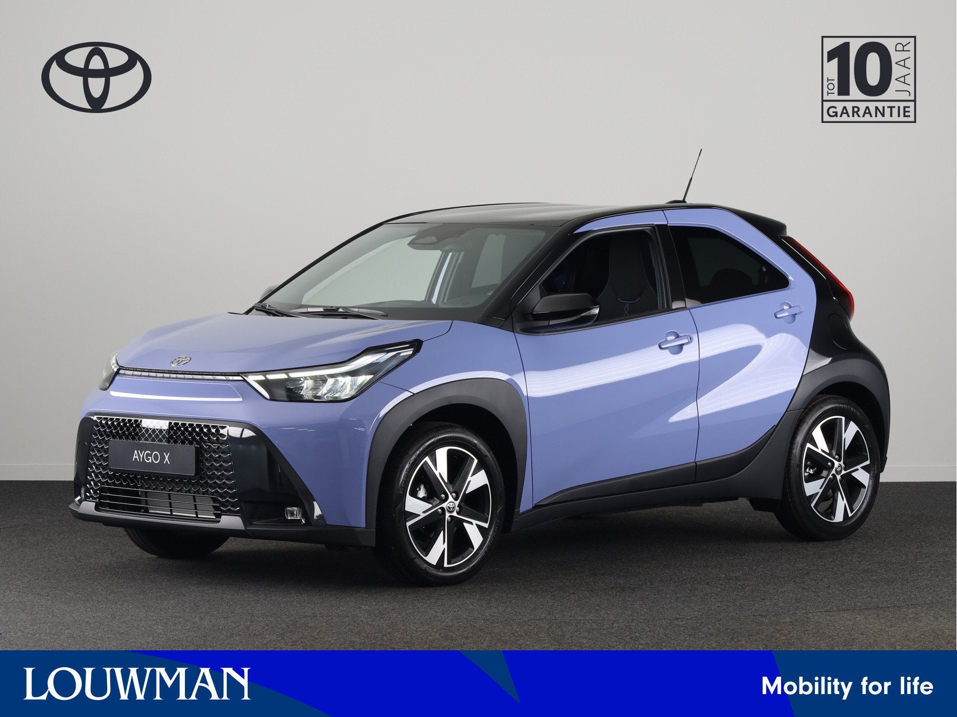 Toyota Aygo X Hybrid 115 pulse *NIEUW* | Snel leverbaar |, Auto's, Stof, Zwart, Overige kleuren, 4 stoelen