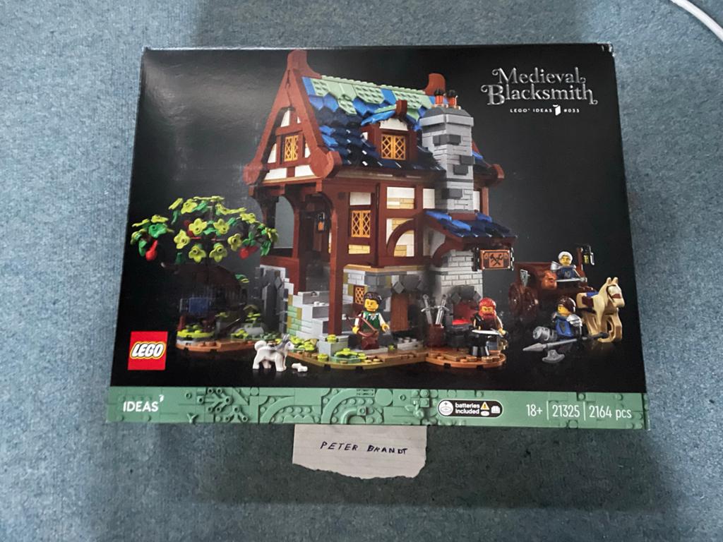 Lego Ideas 21325 Middeleeuwse Smid - Nieuw in doos, Ophalen, Lego, Nieuw, Ideas