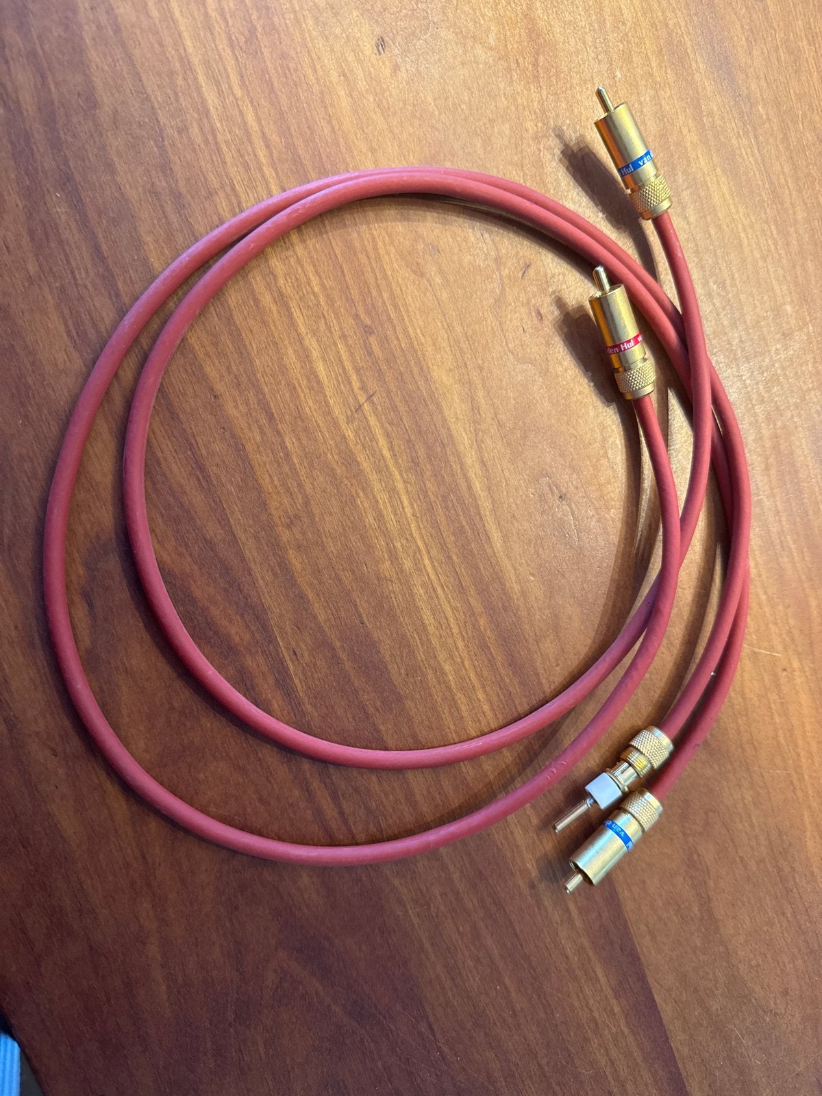Rode RCA Interlink-kabel, Audio, Tv en Foto, Audiokabels en Televisiekabels, Ophalen of Verzenden, Gebruikt, Minder dan 2 meter