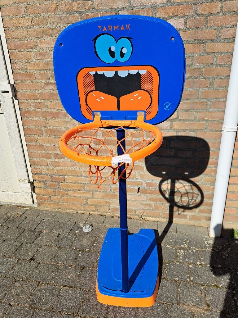 Basketbalpaal basket bal paal kinderen in hoogte verstelbaar, Sport en Fitness, Basketbal, Ophalen, Gebruikt, Ring, Bord of Paal