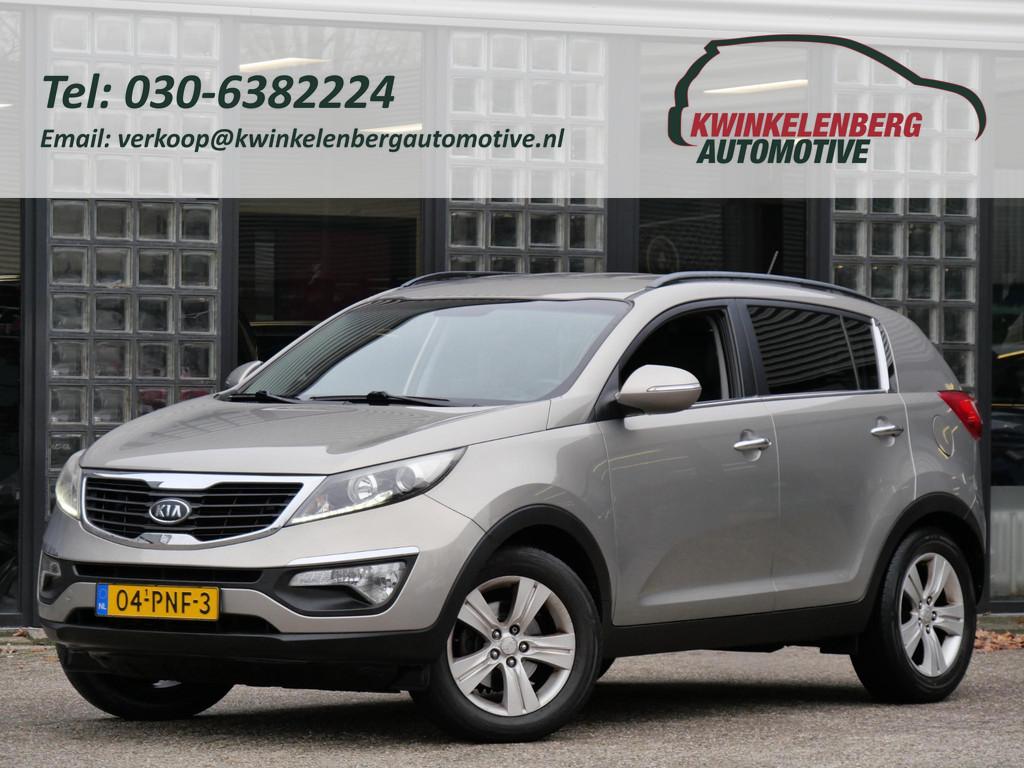 Kia Sportage 2.0 X-EXCUTIVE PLUS PACK/ AFN. TREKHAAK, 4 cilinders, Leder en Stof, 163 pk, Origineel Nederlands