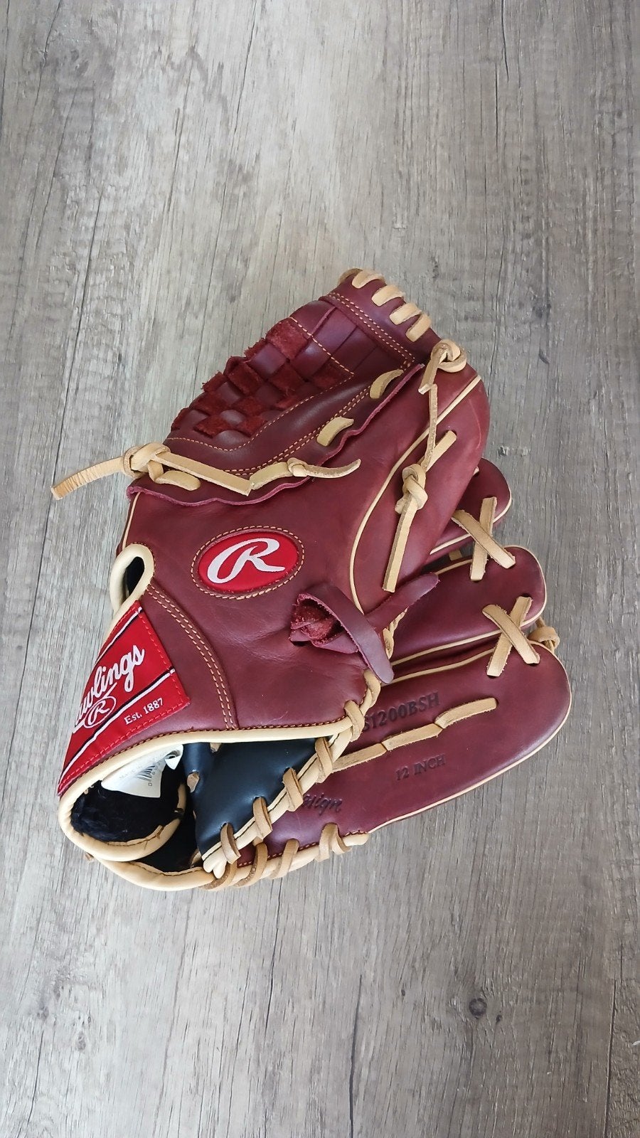 Rawlings S1200BSH Honkbalhandschoen - Zo goed als nieuw, Ophalen