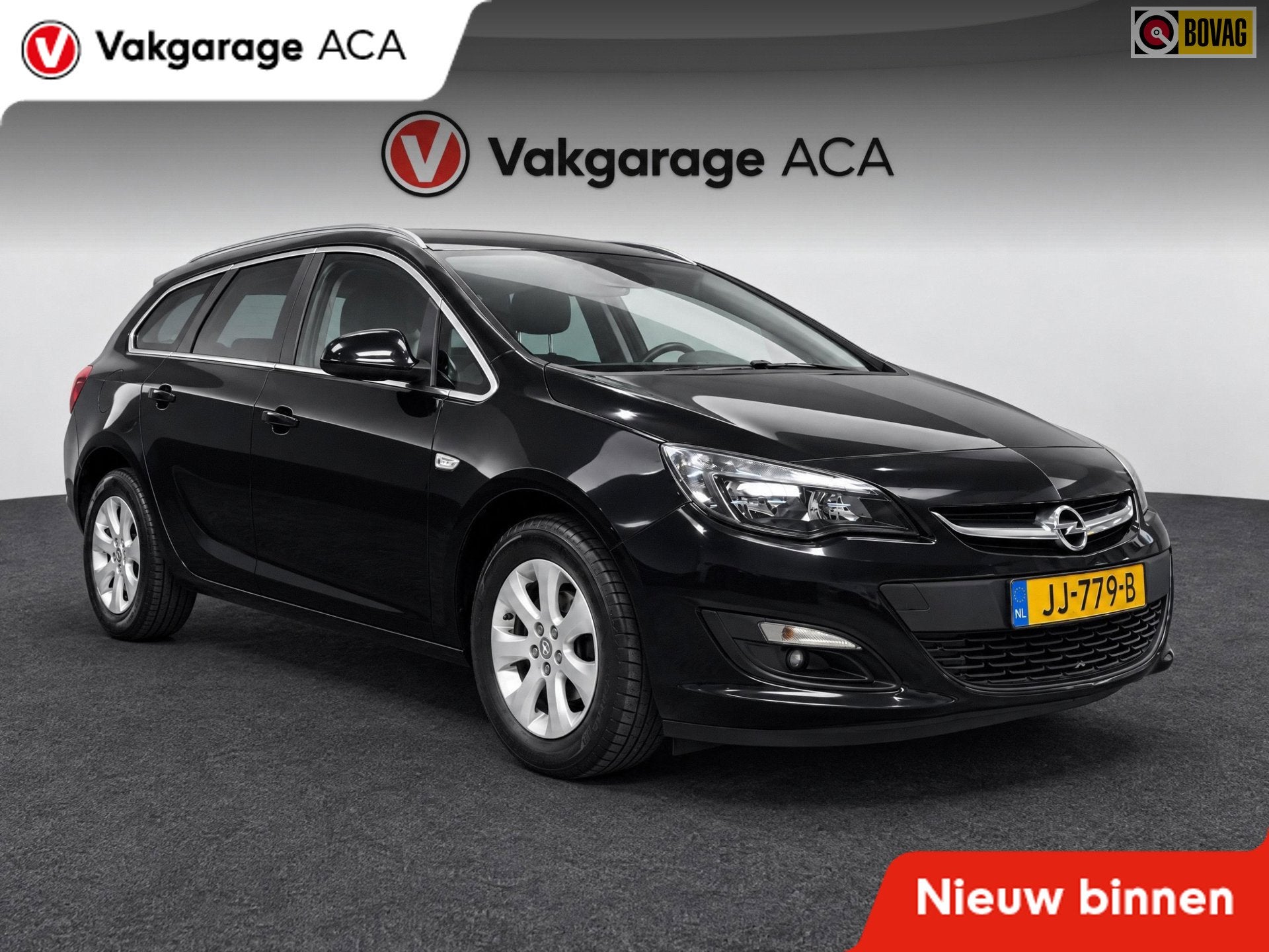 Opel Astra Sports Tourer 1.4 Turbo Blitz // AIRCO // NAVI //, Gebruikt, 4 cilinders, Zwart, Origineel Nederlands