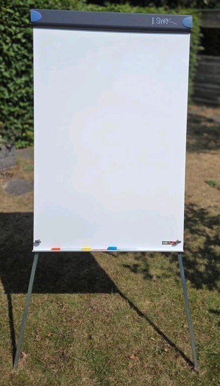 Nobo Padex Shark Flipover Whiteboard, Ophalen, Zo goed als nieuw