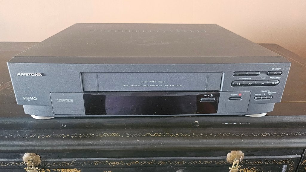 VINTAGE * ARISTONA 6SB57 * VHS HQ * 4HEAD HIFI STEREO *, Ophalen of Verzenden, Gebruikt, VHS-speler of -recorder