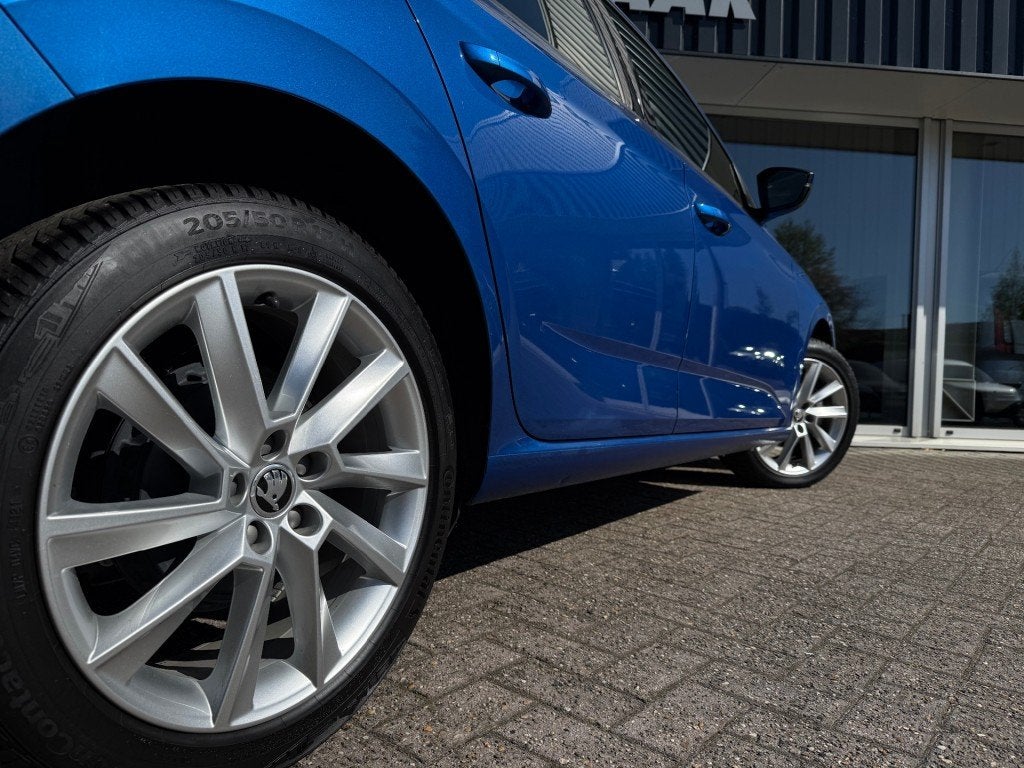 Skoda SCALA 1.0 TSI Business Edition - Automaat NL Auto Stoe, Auto's, Skoda, Scala, Gebruikt, Euro 6, Blauw
