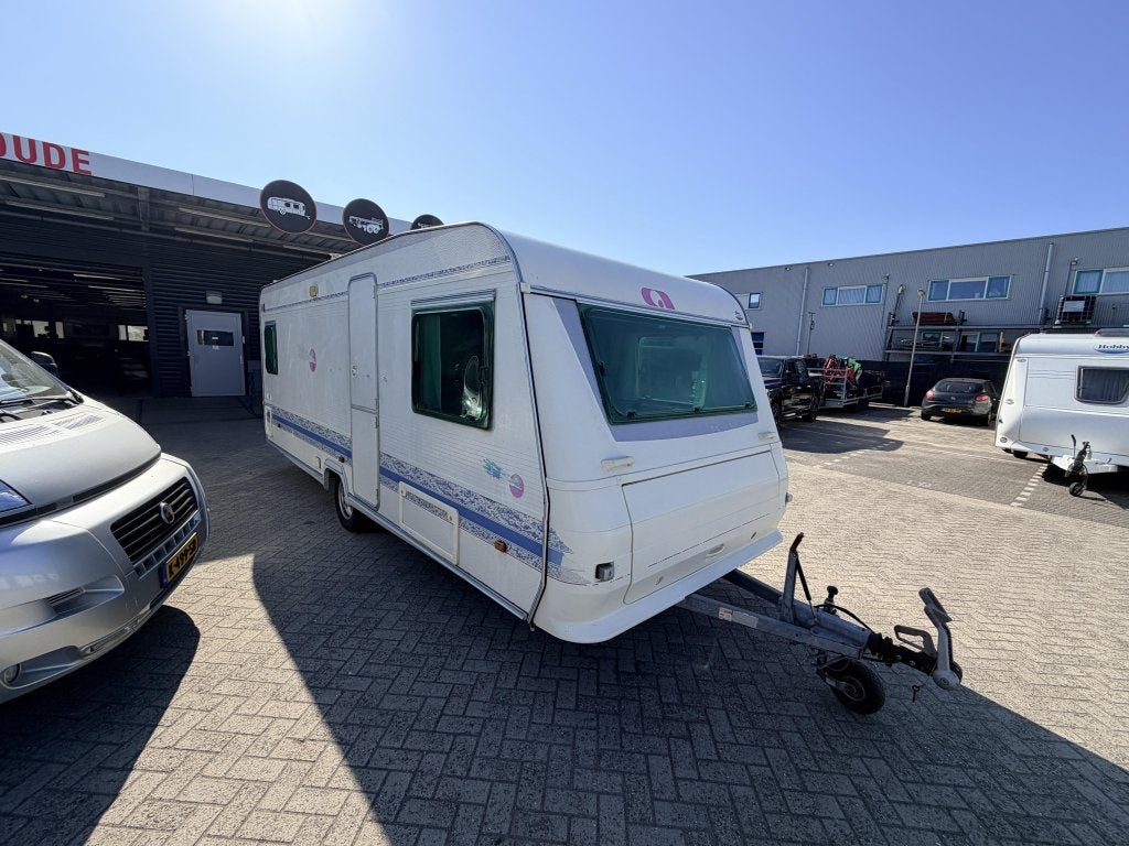 Adria Unica B 562 UP Mover airco tent luifel, Rondzit, Bedrijf, 5 tot 6 meter, Luifel