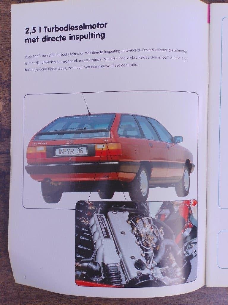 Dealer werkplaatsboek Audi 2.5  5 cilinder TDi dieselmotor, Ophalen of Verzenden, Gelezen, Audi