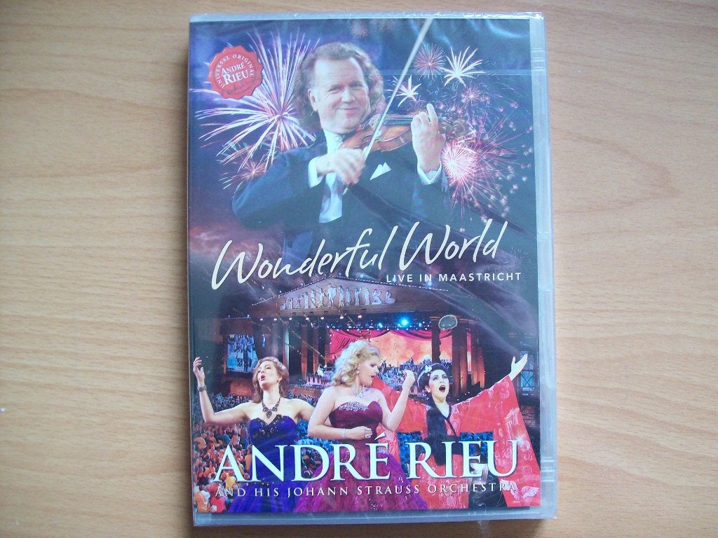 André Rieu - Wonderful World: Live in Maastricht (In folie!), Alle leeftijden, Ophalen of Verzenden, Nieuw in verpakking