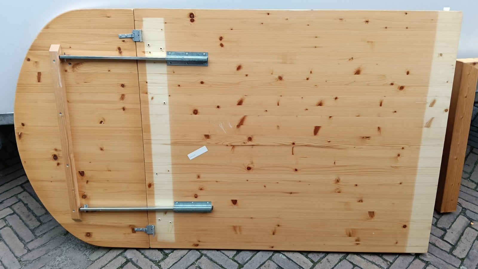 lundia tafel, Ophalen, Gebruikt, Rechthoekig, Grenenhout