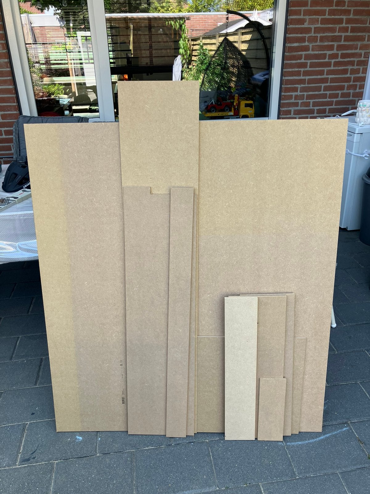 MDF 9mm, Ophalen, Zo goed als nieuw