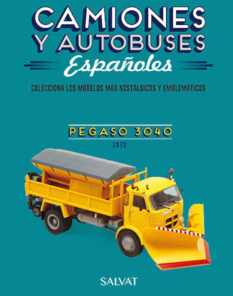Pegaso 3040 SNEEUWSCHUIVER '72 1/43 SERIE camion autobus # 4, Verzenden, Nieuw, Bus of Vrachtwagen, Overige merken