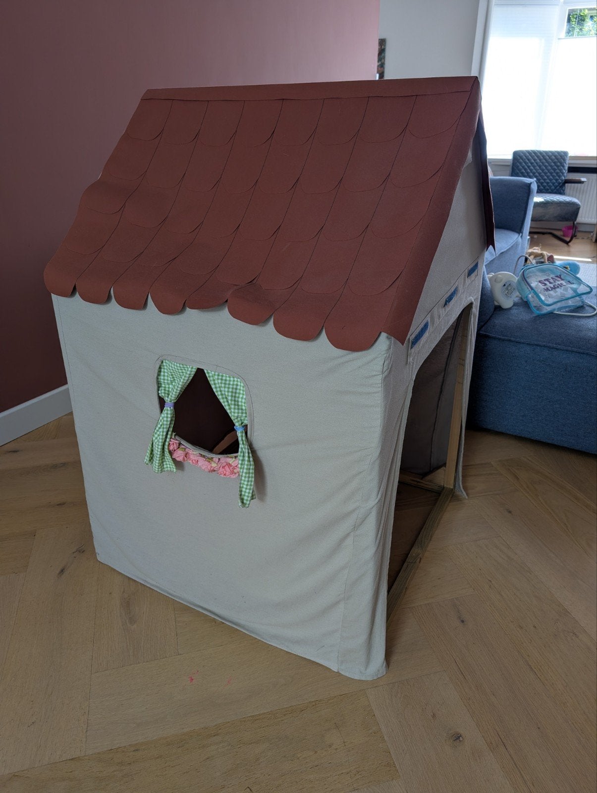 Speelhuis / kinderhuis / speeltent, Ophalen, Gebruikt, Hout