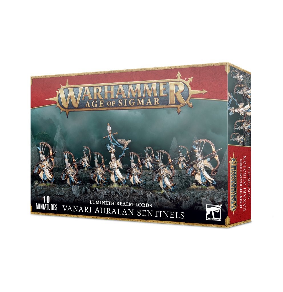 Warhammer AOS lumineth realm lords VANARI AURALAN SENTINELS, Hobby en Vrije tijd, Ophalen of Verzenden, Nieuw, Warhammer, Figuurtje(s)