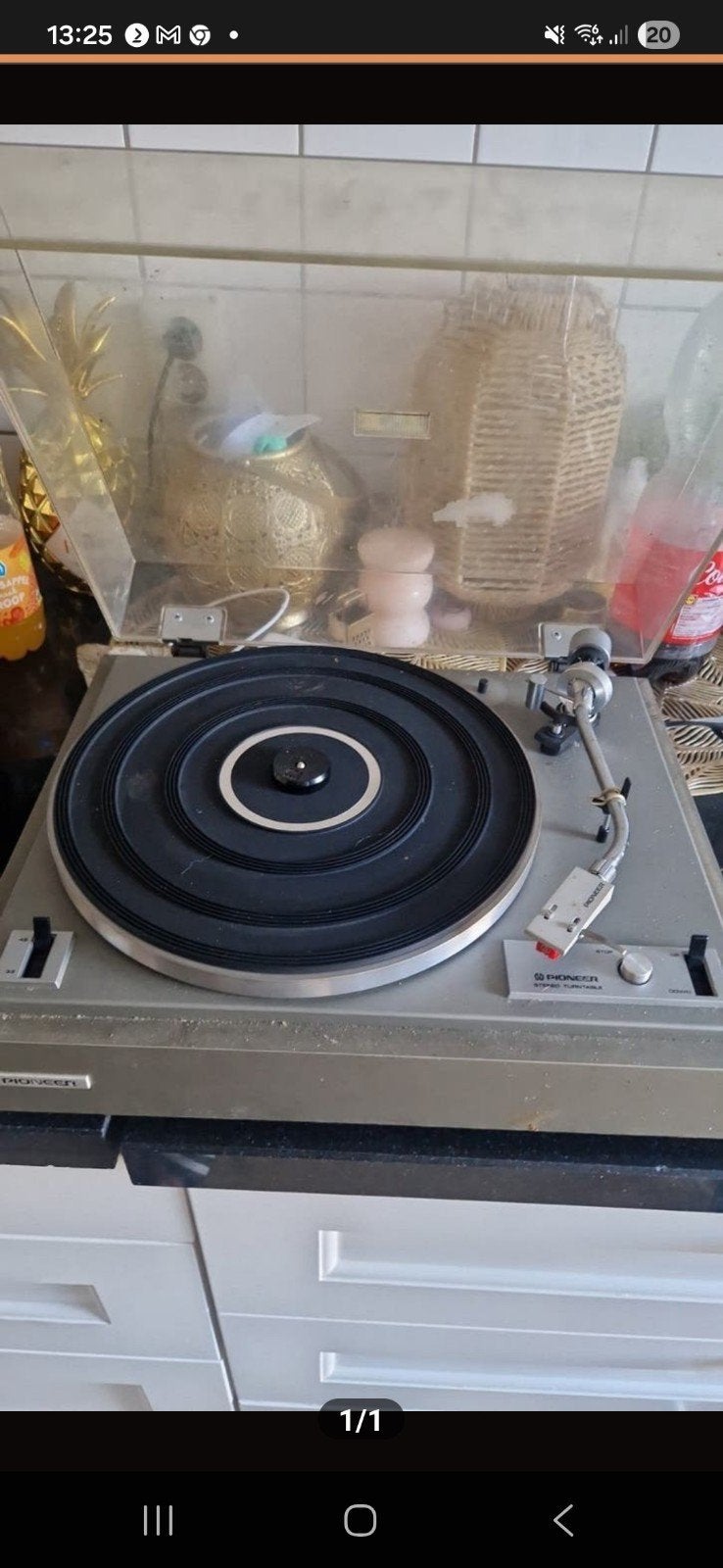 Vintage Pioneer Platenspeler - Klassiek Geluid, Audio, Tv en Foto, Platenspelers, Ophalen of Verzenden, Gebruikt, Platenspeler