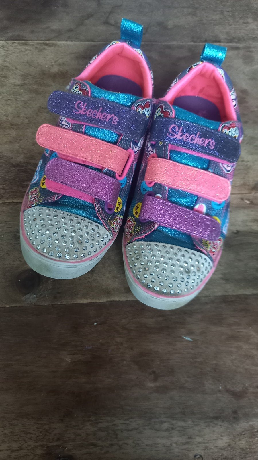 Skechers (35) Lichtgevende Schoenen, Gebruikt, Meisje, Schoenen, Skechers