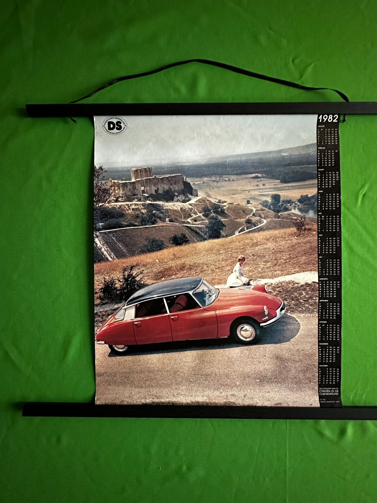 Citroën DS kalender 1982!, Ophalen of Verzenden, Zo goed als nieuw, Auto's