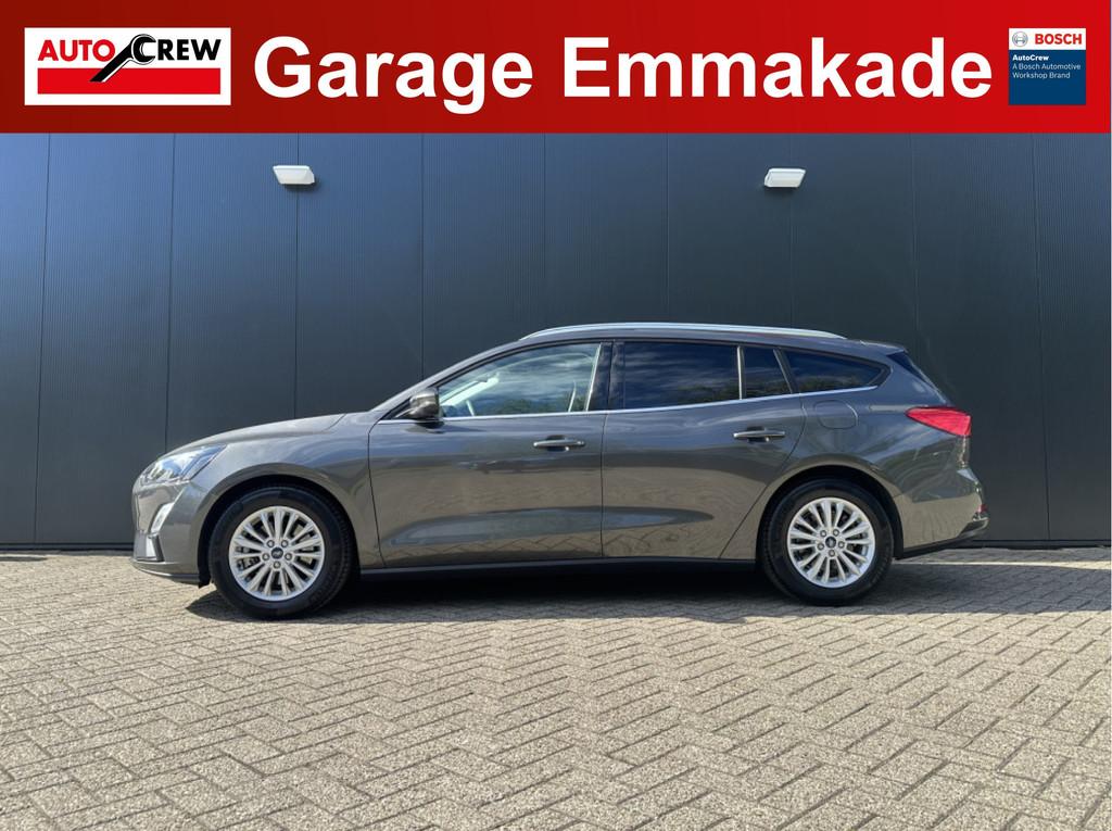 Ford FOCUS Wagon 1.0 EcoBoost Hybrid Titanium X Business | E, 12 maanden, Stof, Gebruikt, Origineel Nederlands