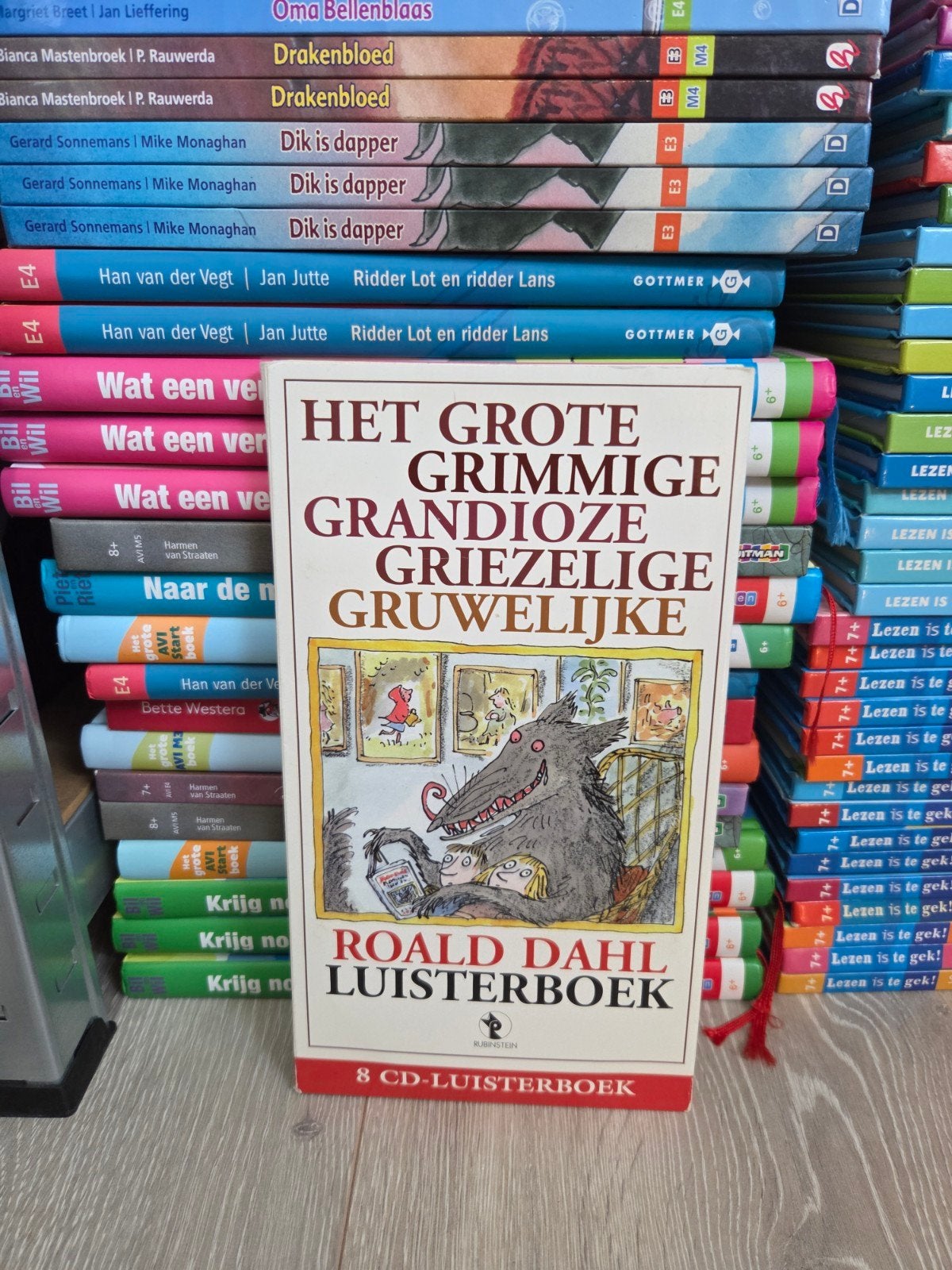 Roald Dahl - 8cd luisterboek - Grimmige Grandioze Griezelige, Ophalen of Verzenden