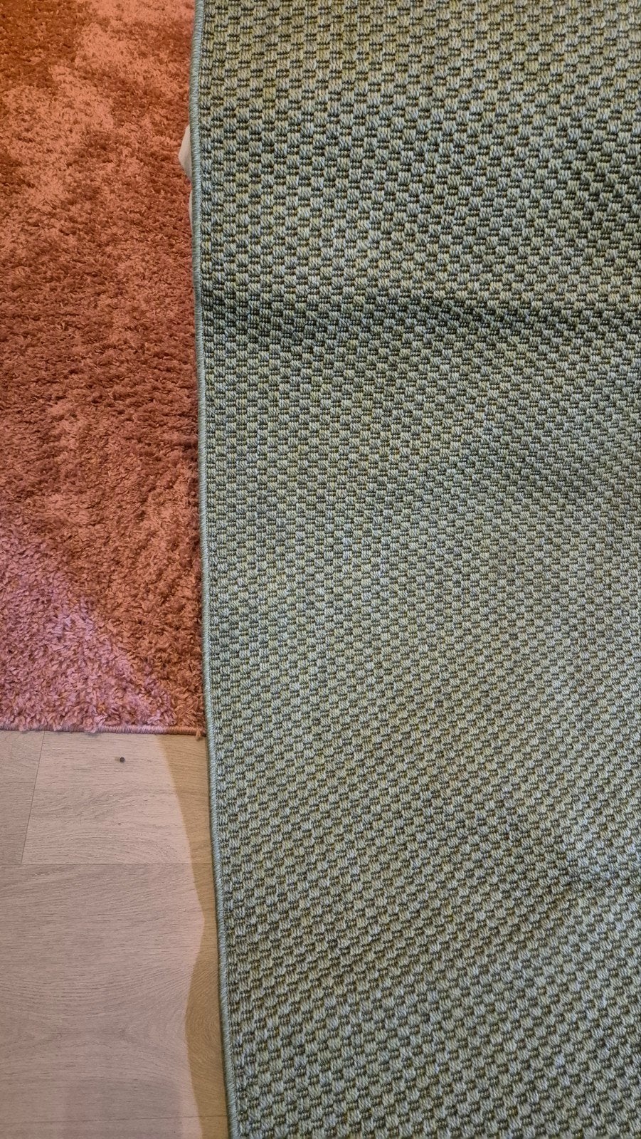 IKEA MORUM Vloerkleed - 200x300 cm - Groen, Huis en Inrichting, Ophalen, 200 cm of meer, Zo goed als nieuw, 200 cm of meer