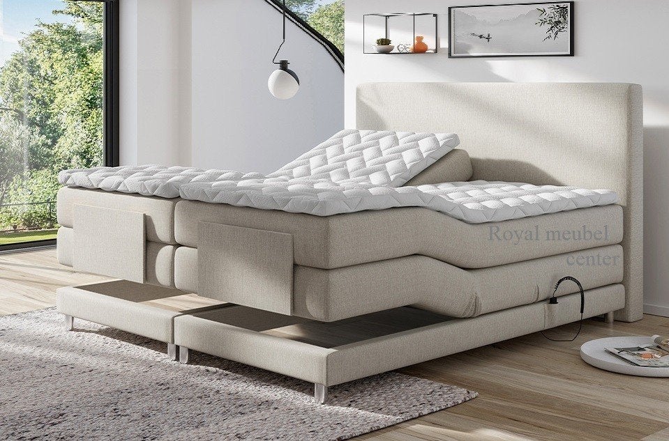 Elektrisch boxspring verstelbare bedden complete set -ACTIE-, Ophalen, Nieuw, Tweepersoons, 180 cm