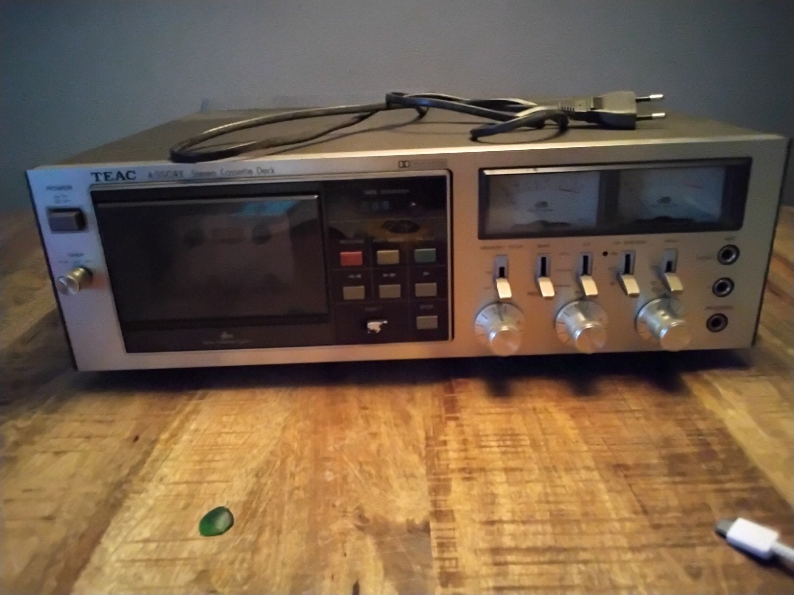 TEAC A-450 Stereo Cassette Deck - Vintage Cassettedeck, Audio, Tv en Foto, Ophalen, Enkel, Overige merken, Tiptoetsen