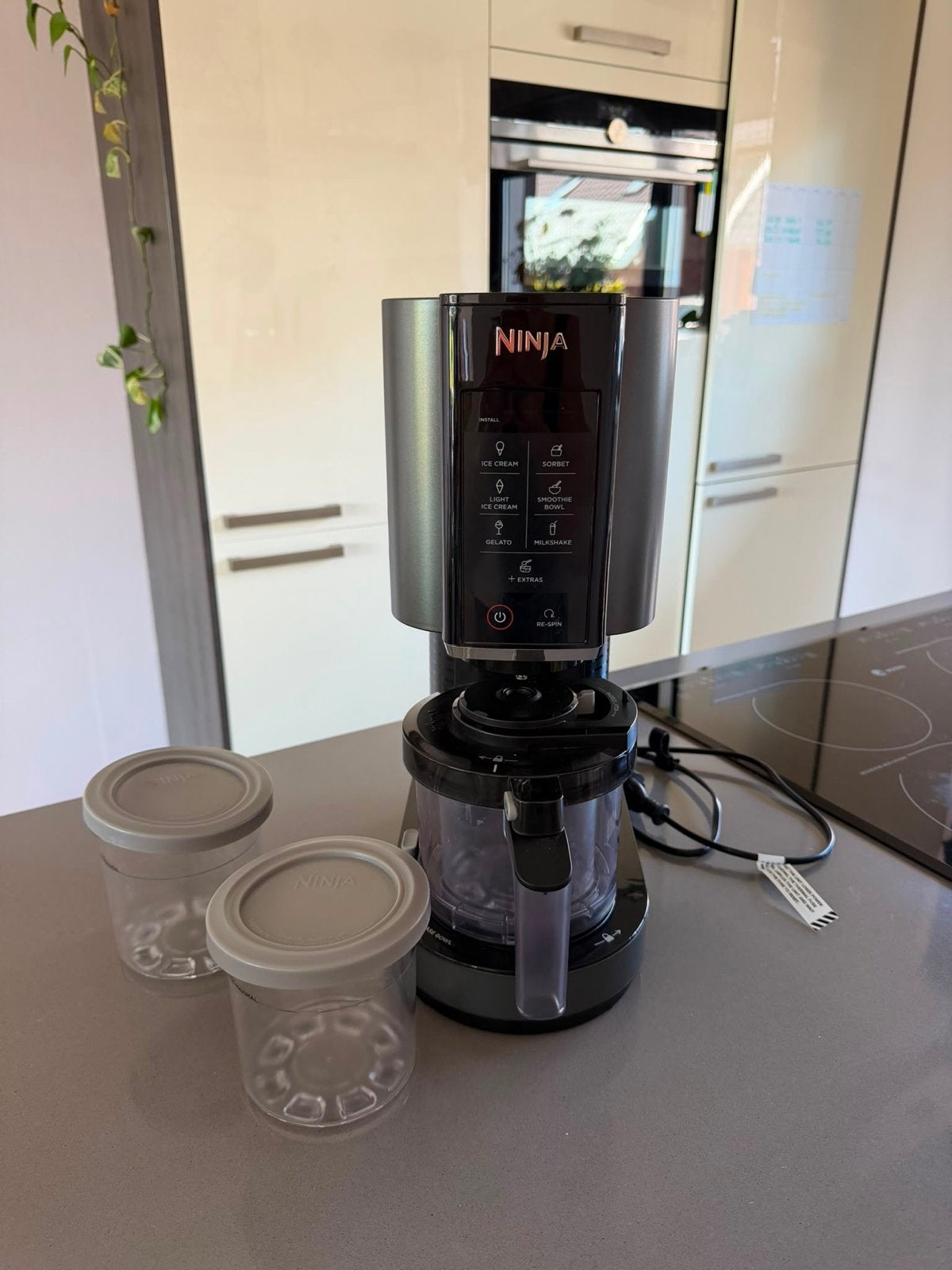 Ninja Creami IJsmachine - Zo goed als nieuw, Minder dan 1 liter, Ophalen, Zo goed als nieuw, 3 snelheden of meer