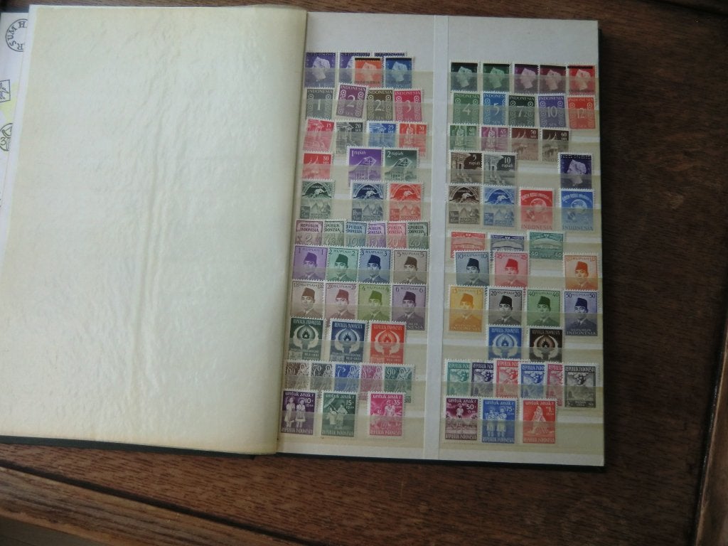 Stockboek Postzegels Indonesië, Postzegels en Munten, Ophalen of Verzenden, Postfris, Zuidoost-Azië