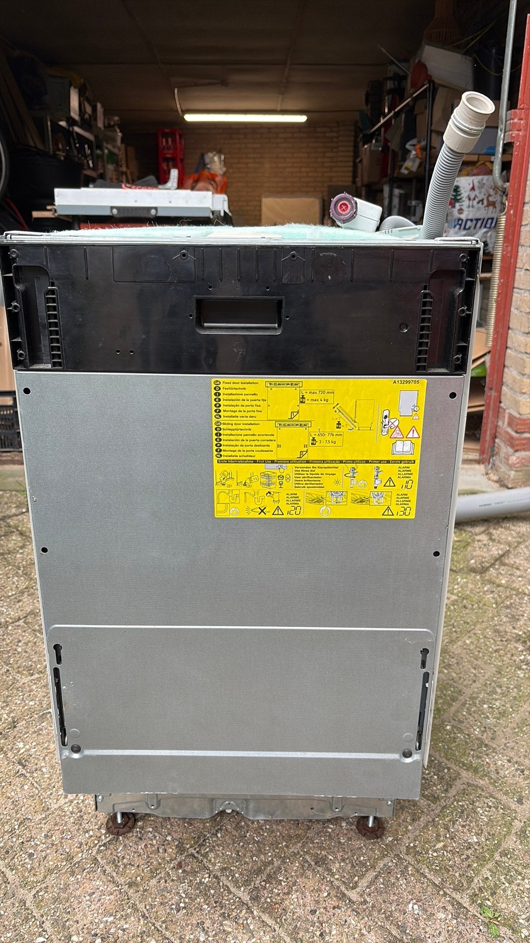 Inbouwvaatwasser 45 cm ATAG VA4110MT vaatwasser, Witgoed en Apparatuur, Vaatwasmachines, Zo goed als nieuw, Inbouw, Minder dan 85 cm