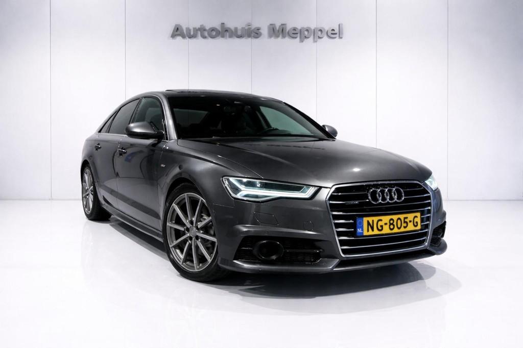 Audi A6 Limousine S-Line LED * Matrix Bose * Head-Up * Expor, Automaat, Gebruikt, Euro 6, 197 €/maand
