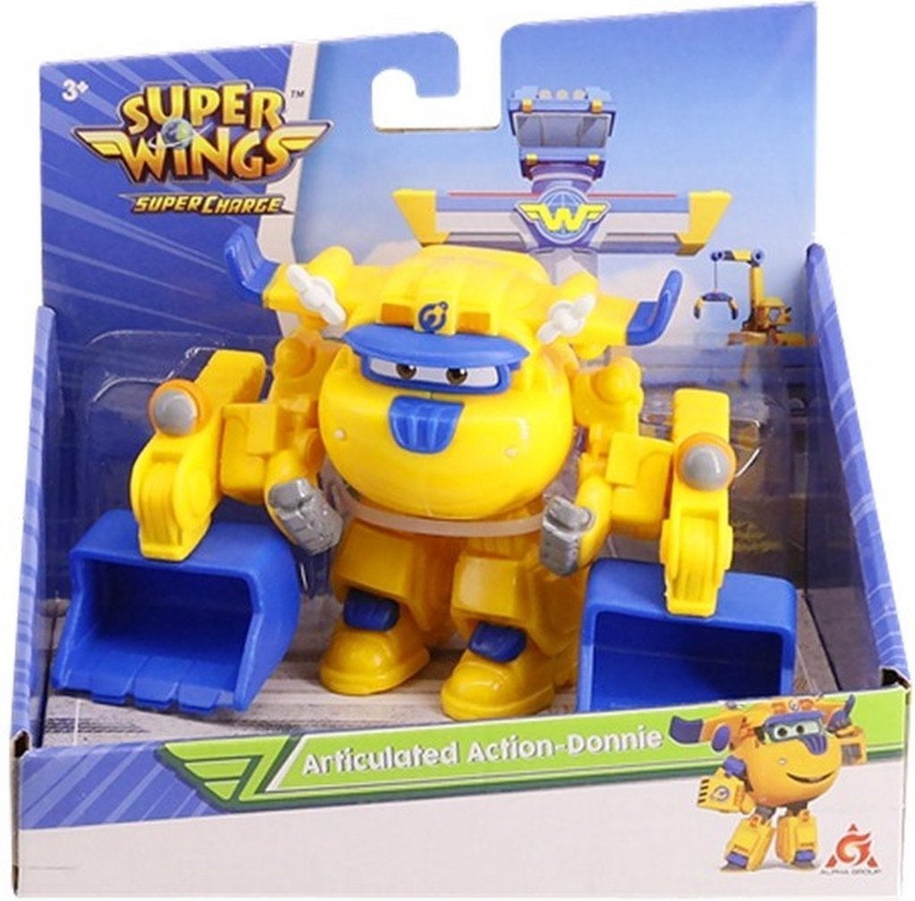 Super Wings: Articulated Action: Donnie, ., Nieuw, Ophalen of Verzenden, .