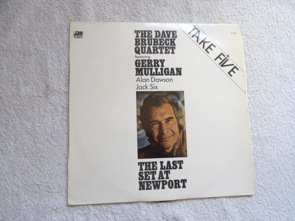 The Dave Brubeck Quartet - TAKE FIVE ( last set at Newport ), LP, Verzenden, Beschermende buitenhoes, Zo goed als nieuw