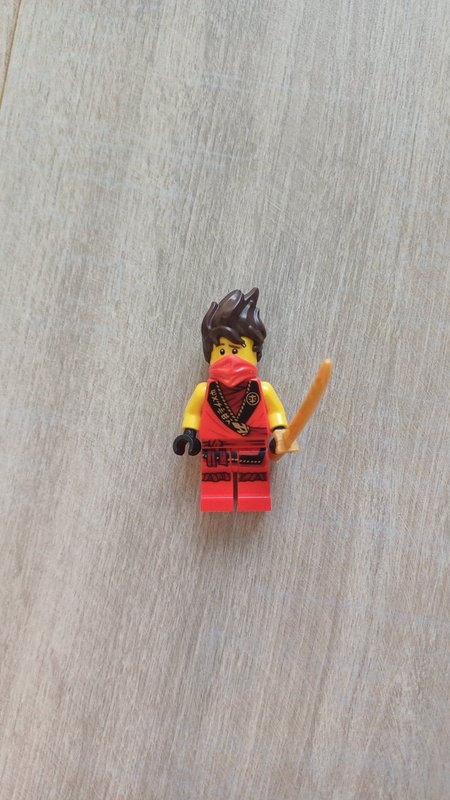 Lego Ninjago Kai minifiguur met zwaard, Ophalen, Gebruikt, Overige merken