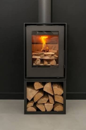 Beaufort Match 6.4 kW Houtkachel eventueel incl. installatie, Ophalen, Nieuw, Vrijstaande haard, Houthaard