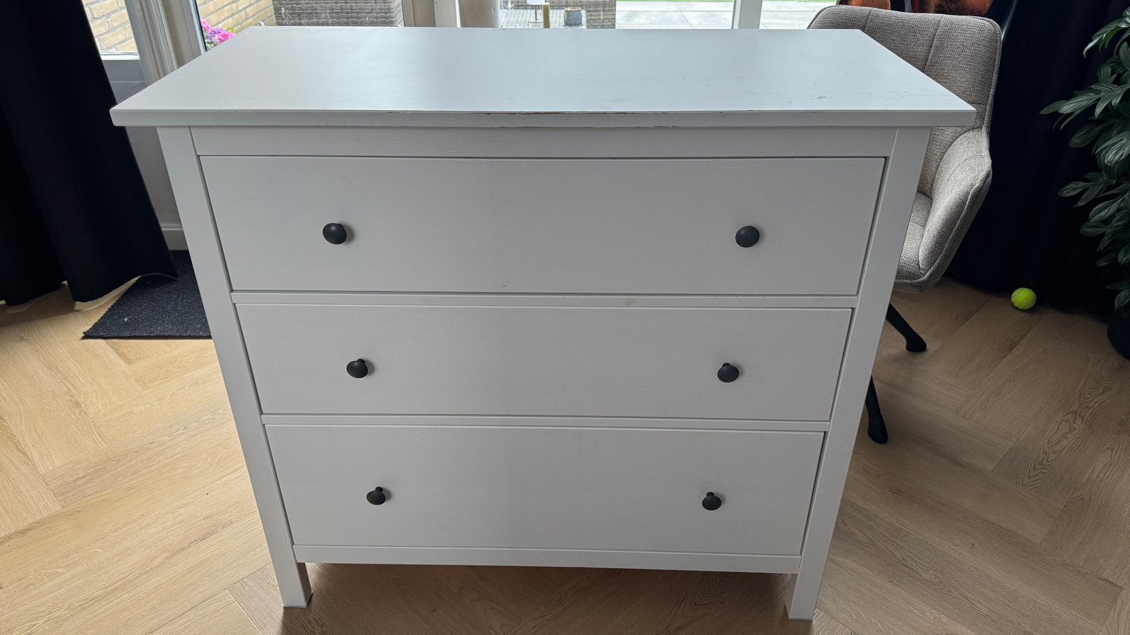 Ladekast / commode Hemnes, Ophalen, 50 tot 100 cm, Zo goed als nieuw, 3 of 4 laden