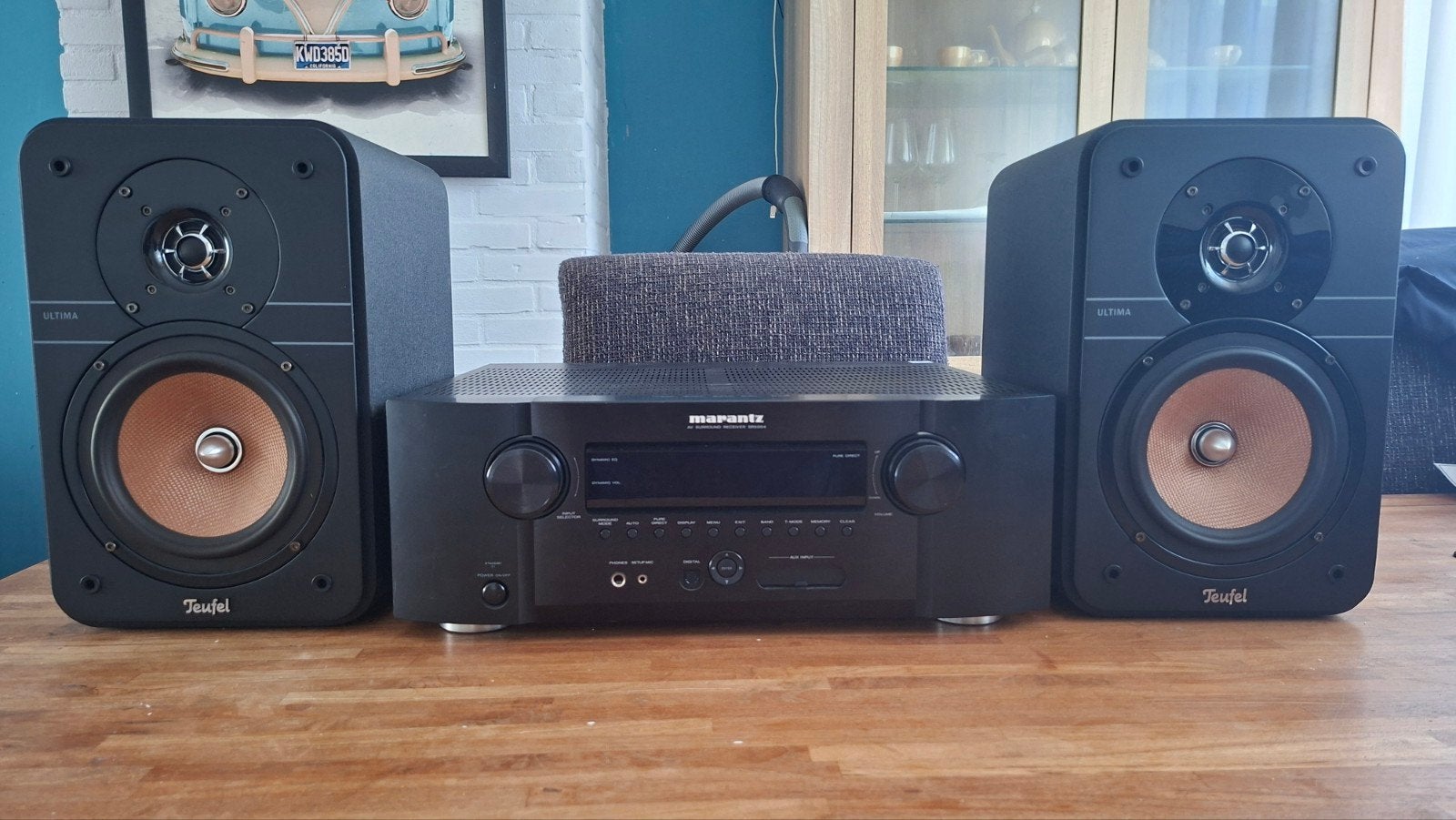 Marantz SR5004 + Setje Teufel ultima 20 mk3! Krachtpatser!