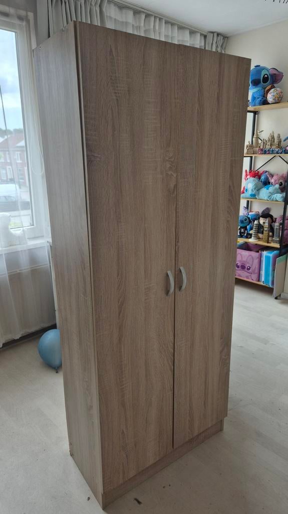 Kleding / Opbergkast met planken., Ophalen, Gebruikt