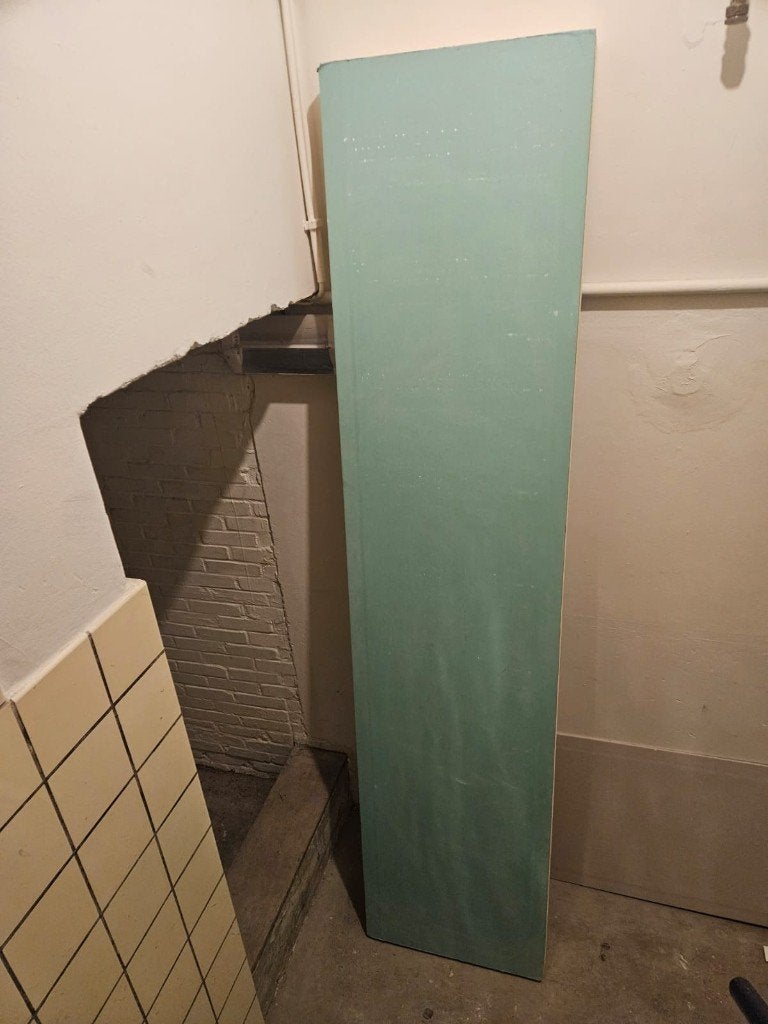 Gipsplaat 2.6x.6m met PIR Isolatie 80cm, Doe-het-zelf en Verbouw, Ophalen, Zo goed als nieuw