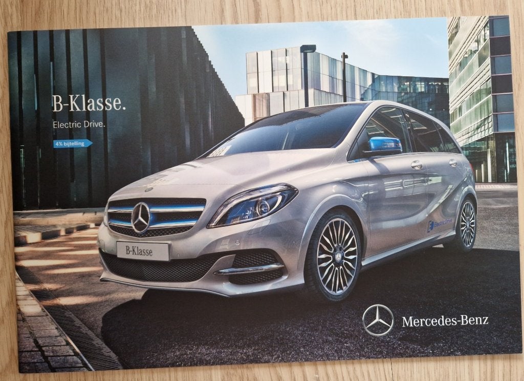 Folders Mercedes B-Klasse (verschillende generaties), Ophalen of Verzenden, Zo goed als nieuw, Mercedes