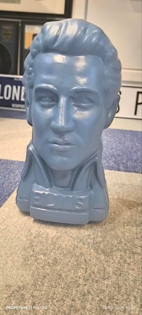 Elvis Presley Glazen Hoofd., Ophalen of Verzenden, Zo goed als nieuw, Foto of Kaart