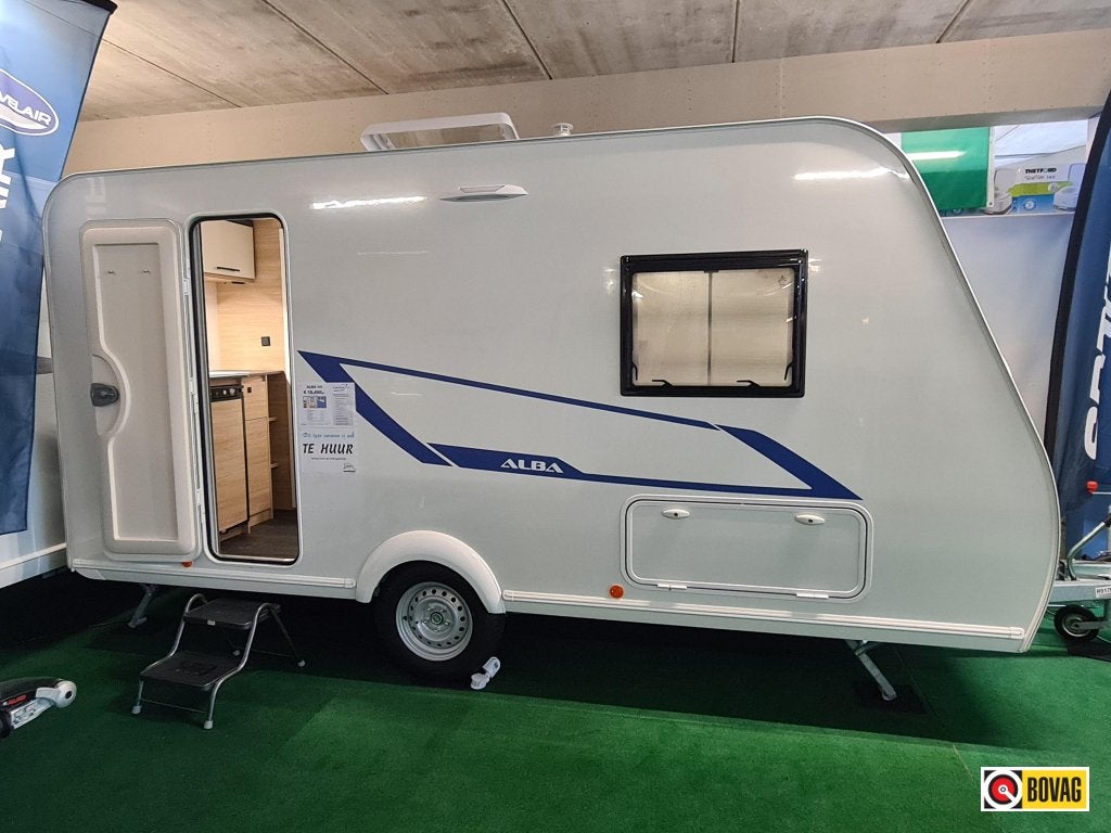 Caravelair Alba 400 VOORTENT & EXTRA'S, Caravans en Kamperen, Standaardzit, Bedrijf, 750 - 1000 kg, Kachel