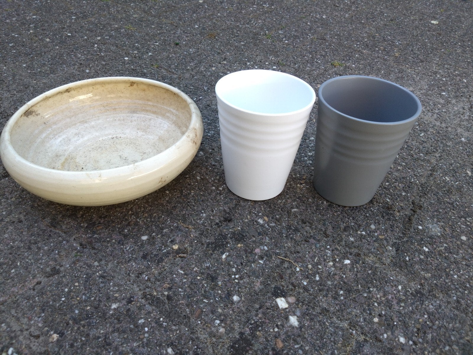 bloempotten, Ophalen, Rond, Aardewerk, Minder dan 40 cm