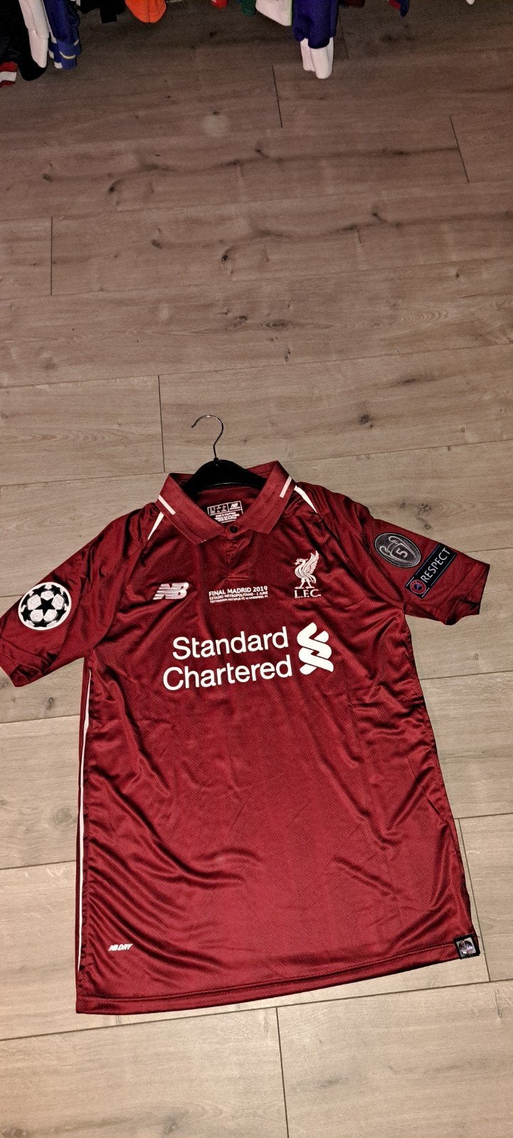 Champions League winnaars voetbalshirt Liverpool 2019, Verzamelen, Ophalen of Verzenden, Zo goed als nieuw, Buitenlandse clubs