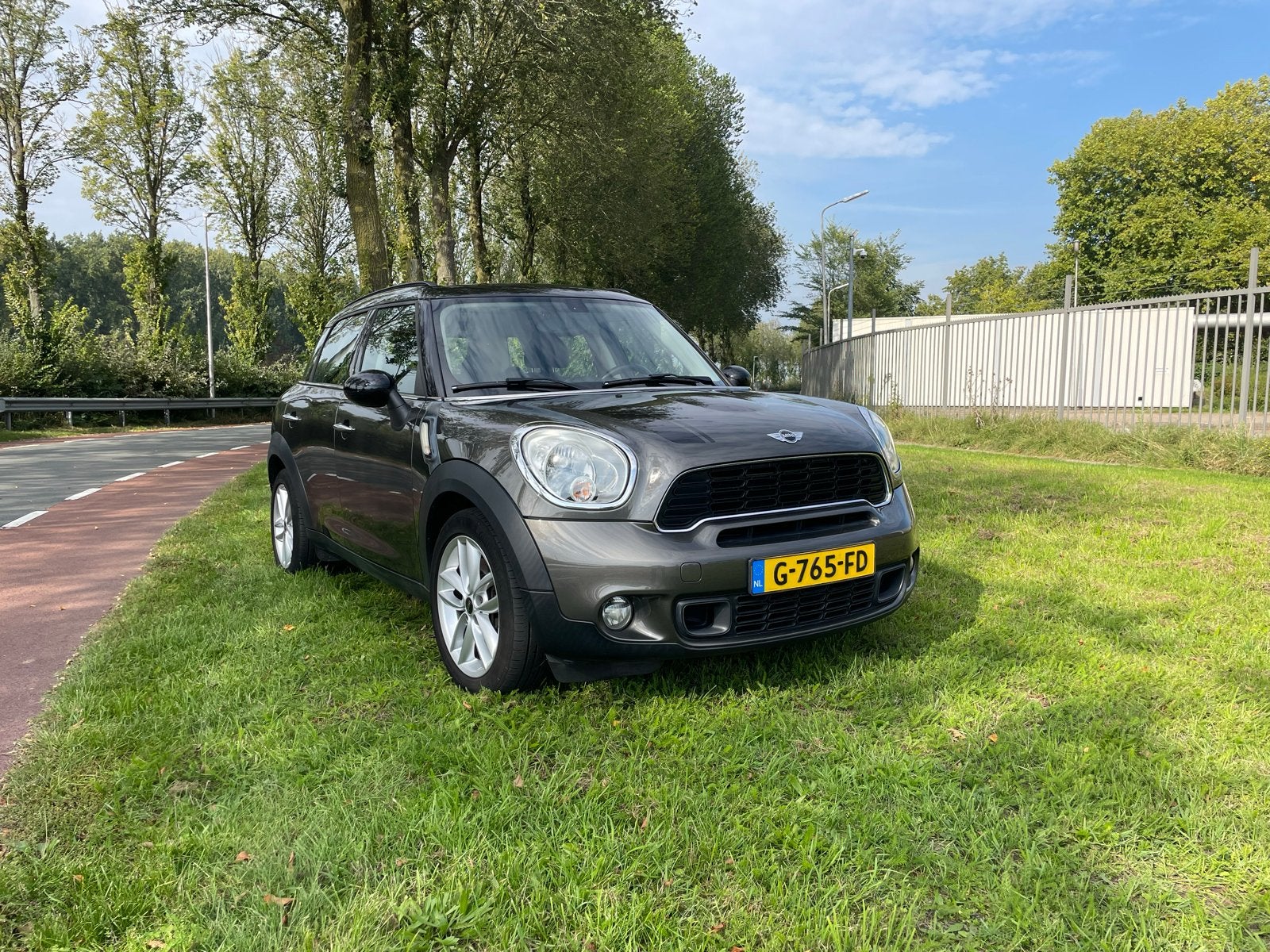 Mini Countryman 1.6 Cooper S 2011 Grijs panorama dak, Auto's, Panoramadak, Leder en Stof, Handgeschakeld, Particulier