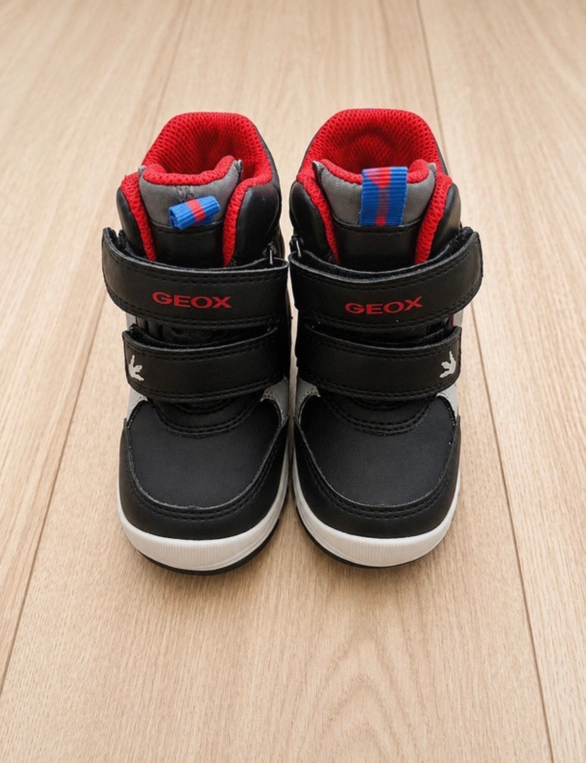 Geox Amphibiox kinderschoenen - Zwart/Rood, Ophalen of Verzenden, Gebruikt, Jongen, Schoenen