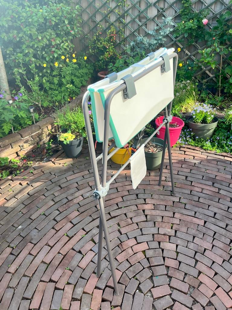 Stokke Flexi Bath met standaard en baby-inzet, Tuin en Terras, Droogmolens en Wasrekken, Ophalen, Zo goed als nieuw