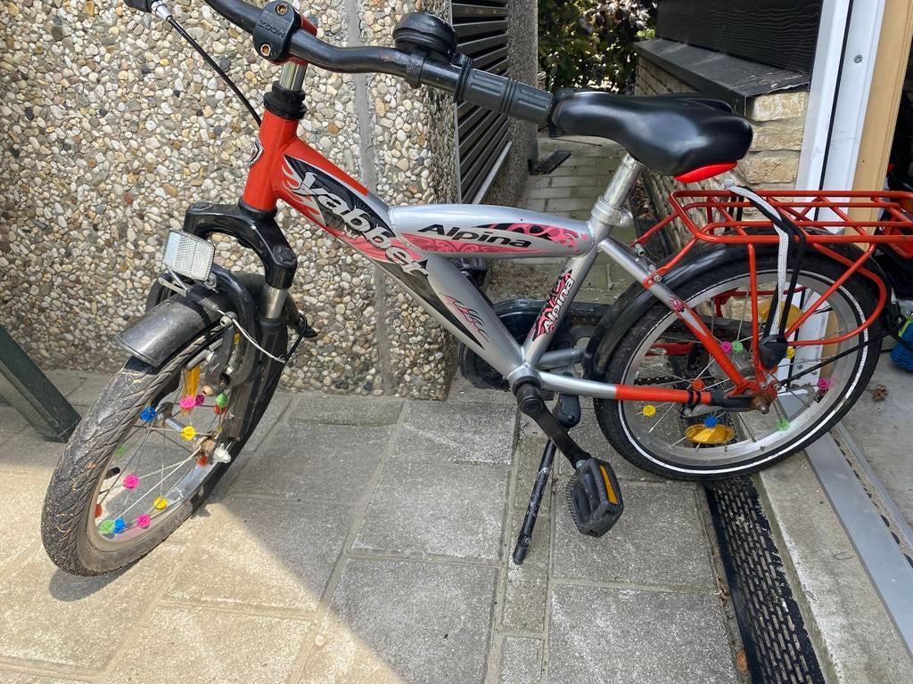 Alpina Yabber kinderfiets 16 inch, Fietsen en Brommers, Fietsen | Jongens, Ophalen, Zo goed als nieuw
