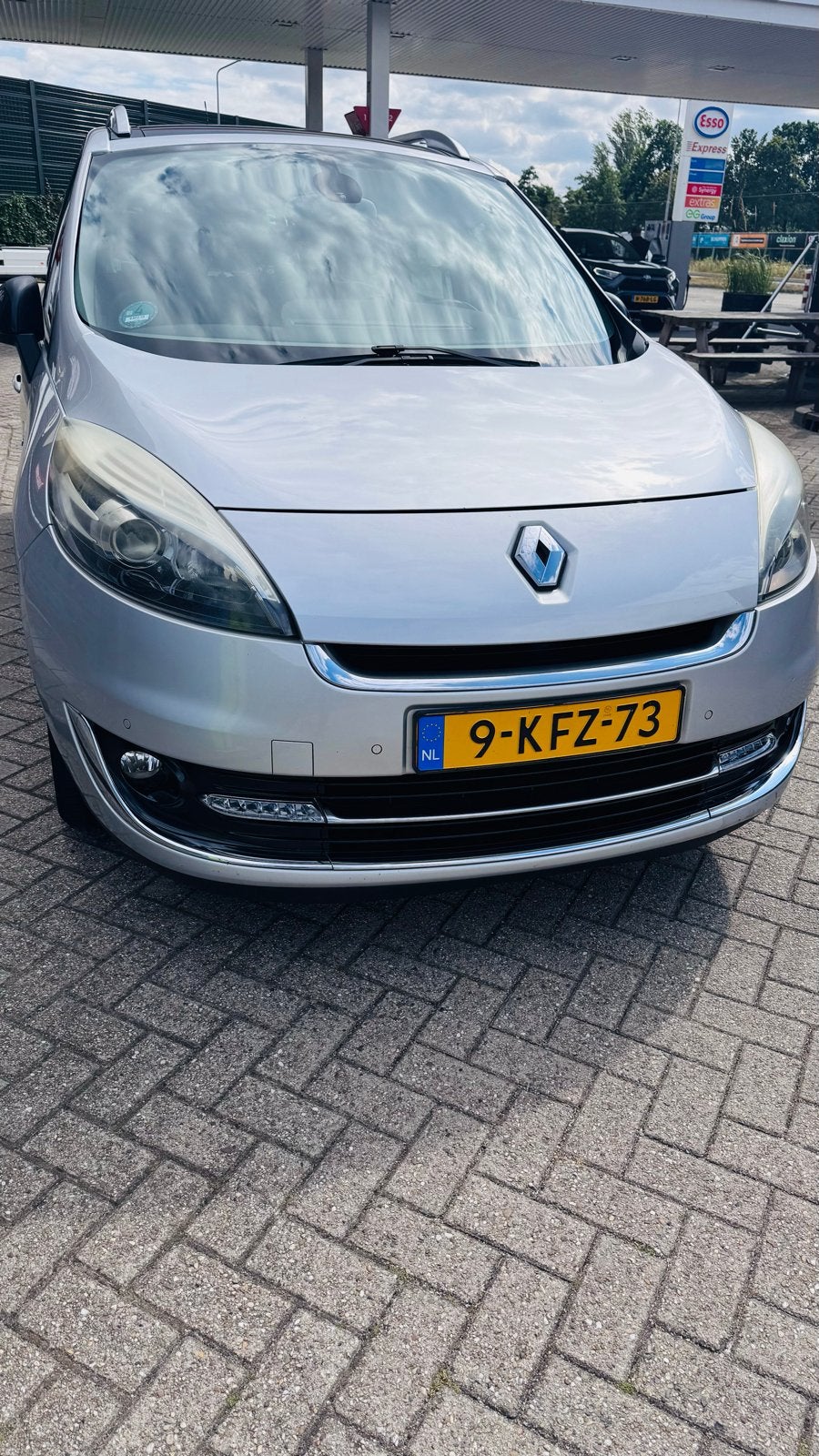 Renault Grand Scenic 1.2 TCE 85KW 7P 2013 Grijs, Auto's, Voorwielaandrijving, 4 cilinders, Origineel Nederlands, 75 €/maand